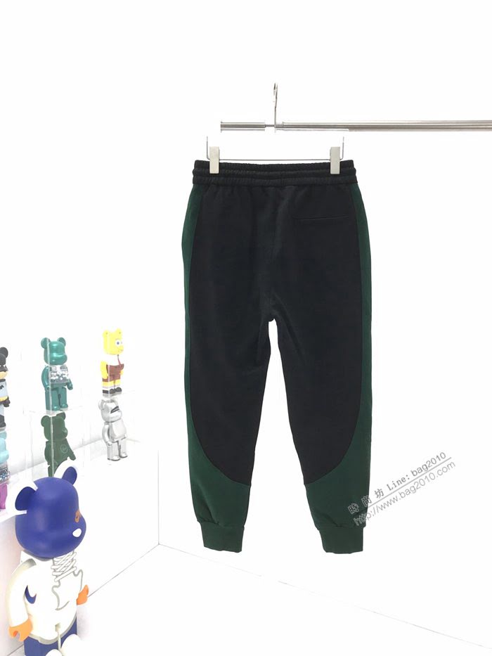 Balenciaga男裝 巴黎世家秋冬新款撞色拼接加厚衛褲  ydi3454